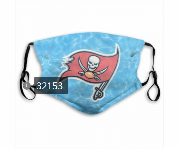 NFL 2020 Tampa Bay Buccaneers #16 Dust mask with filter->nfl dust mask->Sports Accessory